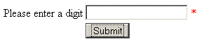 result1 Required field validotor fires up